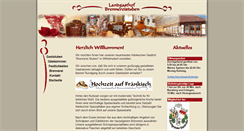 Desktop Screenshot of brennereistuben.de